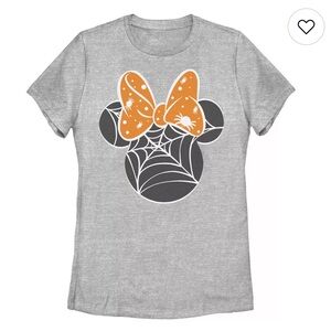 Disney Minnie Mouse Halloween Spider Web T-shirt